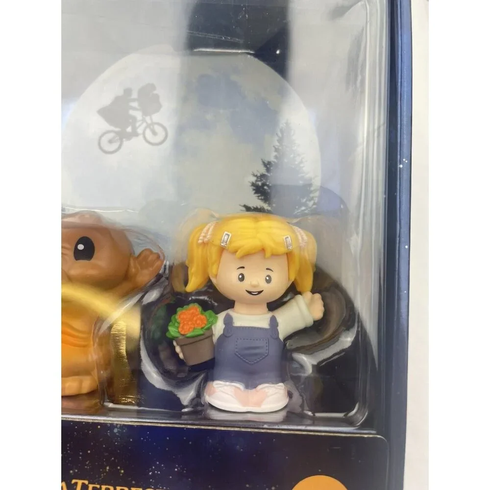 Little People~ Collector E.T. The Extra-Terrestrial 3pc Set 40 yrs - Picture 10 of 11